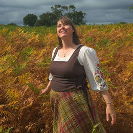 Wildvine Corset Top sewing pattern from Twig + Tale