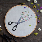 Enchanted Shears Embroidery Pattern