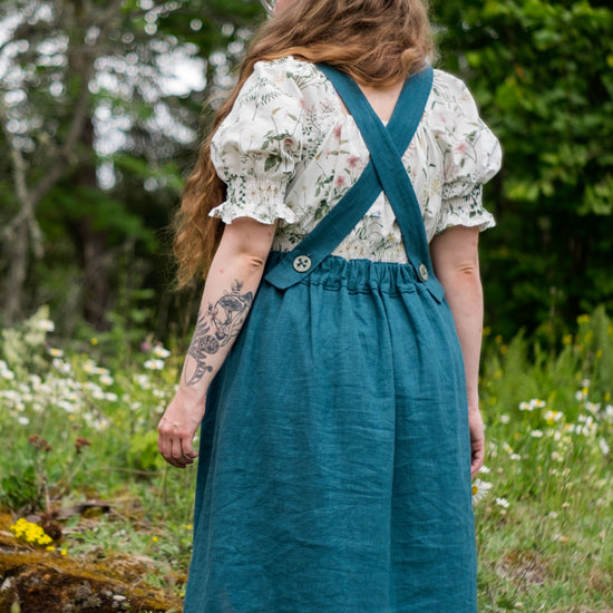 Wildflower Pinafore Sewing Pattern - Women's/Curved Fit Twig + Tale Wildflower Pinafore Sewing Pattern - Women's/Curved Fit Twig + Tale