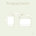 Twig + Tale BUNDLE of Leaf Satchel and Foraging Satchel sewing patterns
