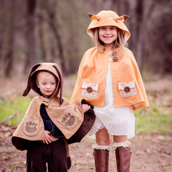 Animal CAPE/CLOAK Add-on Sewing Pattern ~ both Adult and Child sizes available