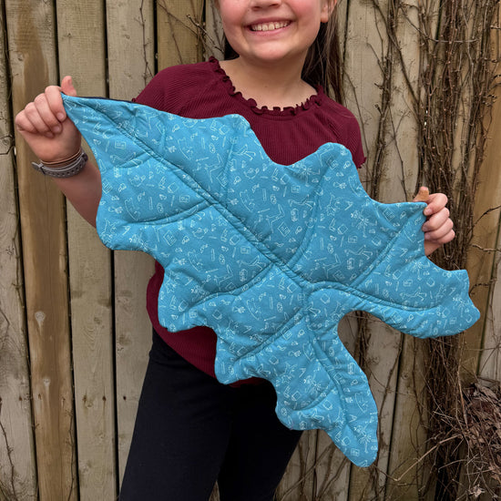 Asian Leaf Blanket Mini Sizes - digital sewing pattern from Twig + Tale