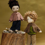 Hedgerow Cardigan Knitting Pattern - Doll