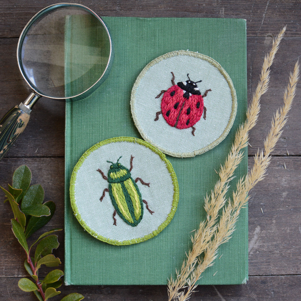 Insect Patches Embroidery Pattern – Twig + Tale