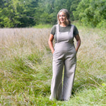 Hedgerow Dungarees digital sewing pattern and video class from Twig and Tale