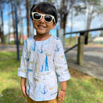 Harbour Top unisex children's PDF sewing pattern from Twig + Tale