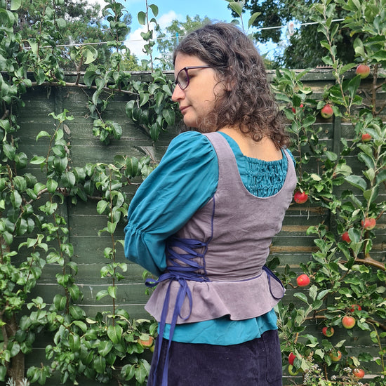 Wildvine Corset Top sewing pattern from Twig + Tale