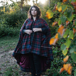 Cascades Cloak digital sewing pattern from Twig + Tale