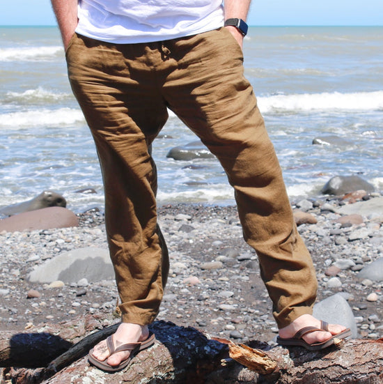 Shore Pants Men/Straight Fit PDF sewing pattern from Twig + Tale
