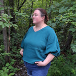 Vista Top Women's Curved Fit PDF sewing pattern from Twig + Tale