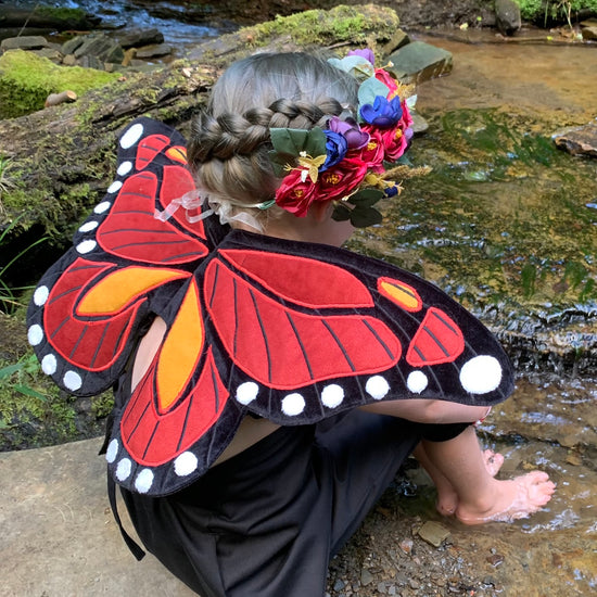 Monarch Wings PDF sewing pattern from Twig + Tale