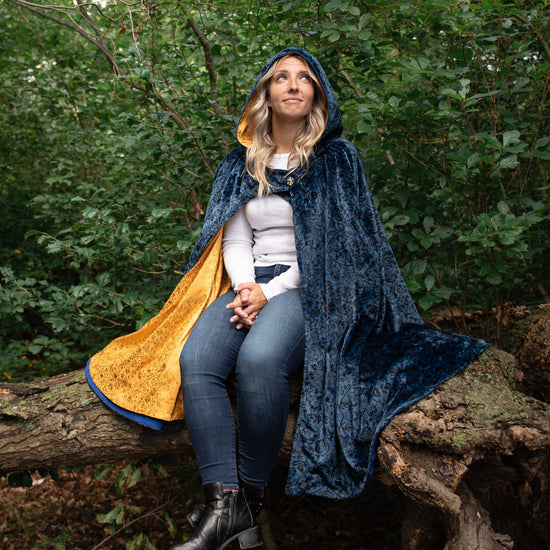 Overland Cloak PDF sewing pattern from Twig + Tale