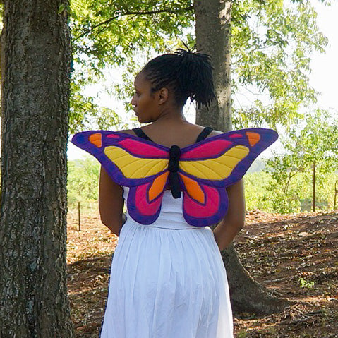 Monarch Wings PDF sewing pattern from Twig + Tale