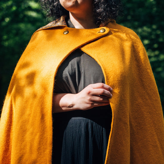 Overland Cloak PDF sewing pattern from Twig + Tale