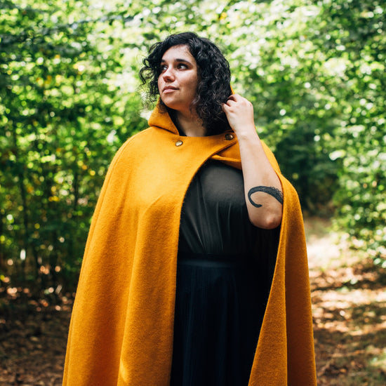 Overland Cloak PDF sewing pattern from Twig + Tale