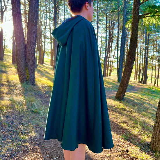 Overland Cloak PDF sewing pattern from Twig + Tale