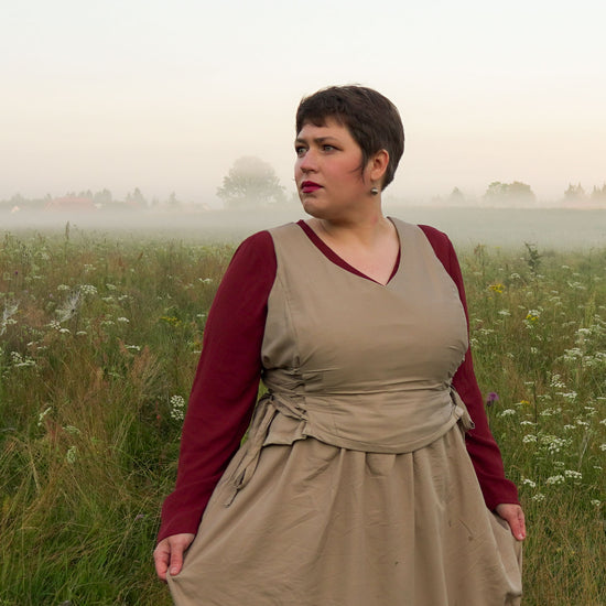 Wildvine Corset Top sewing pattern from Twig + Tale