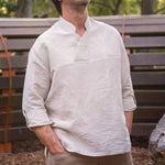 Ridgeway Top Men's Straight Fit sewing pattern from Twig + Tale