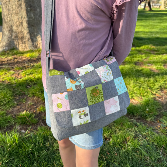 Foraging Satchel PDF sewing pattern from Twig + Tale