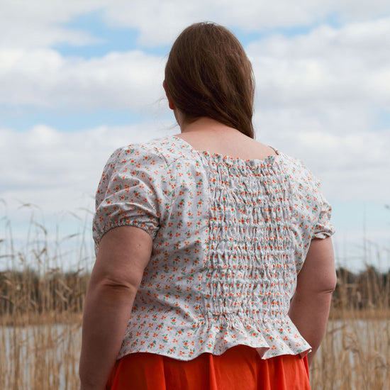 Willow Top digital sewing pattern from Twig + Tale