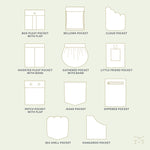 Pocket Pack 1 Sewing Pattern - Kea Collection - Child + Adult