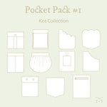 Pocket Pack 1 Sewing Pattern - Kea Collection - Child + Adult