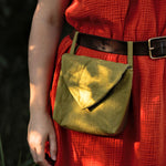 Leaf Hip Pouch digital sewing pattern from Twig and Tale