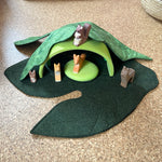 Asian Leaf Blanket Mini Sizes - digital sewing pattern from Twig + Tale