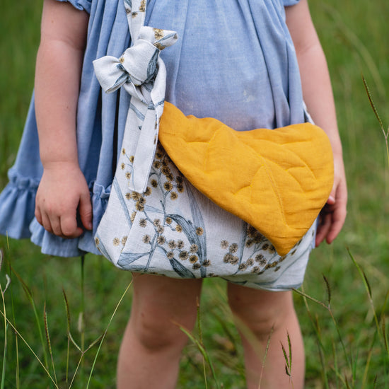 Twig + Tale Leaf Satchel PDF sewing pattern for children and adults