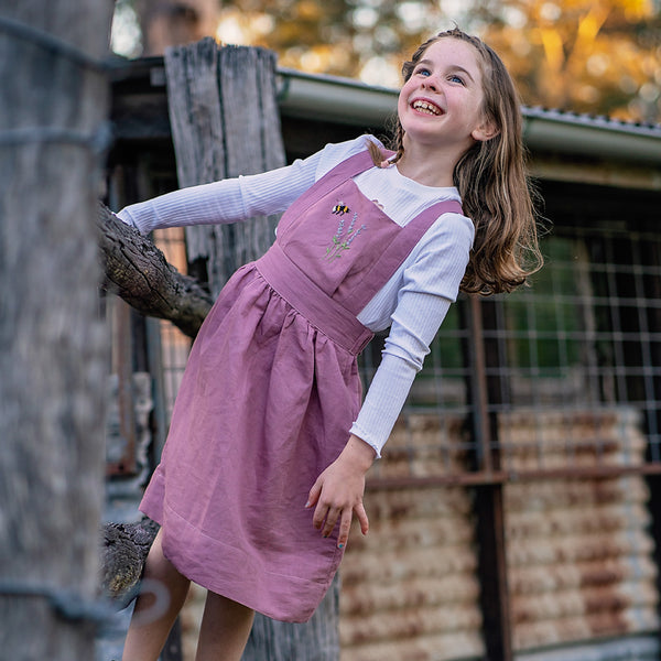 ワンピース Bibi Panelled Pinafore - Honey 7-9y ワンピース Bibi Panelled Pinafore - Honey 7-9y Bibi Panelled
