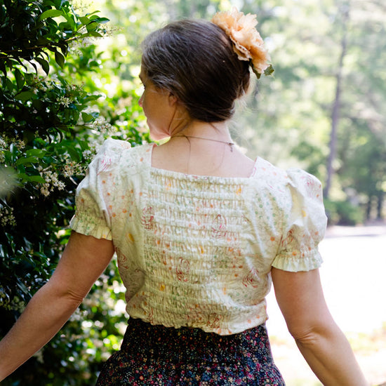 Willow Top digital sewing pattern from Twig + Tale