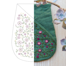 Secret Garden Embroidery Design Handbook from Twig + Tale