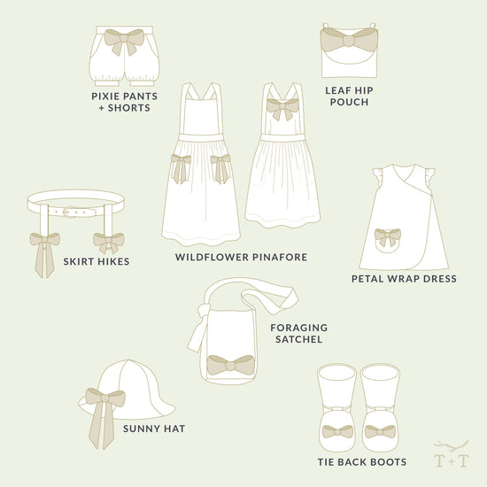 Serendipity Bow digital sewing pattern and tutorial from Twig and Tale