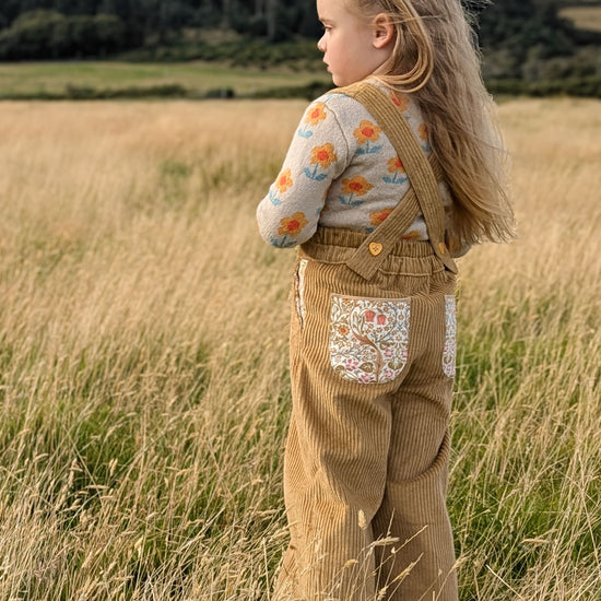 Hedgerow Dungarees and Pants for children - digital sewing pattern from Twig and Tale