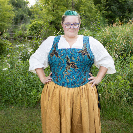 Wildvine Corset Top sewing pattern from Twig + Tale