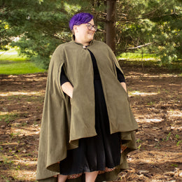Cascades Cloak digital sewing pattern from Twig + Tale