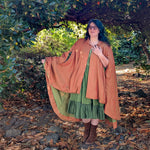 Cascades Cloak digital sewing pattern from Twig + Tale
