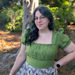 Willow Top digital sewing pattern from Twig + Tale