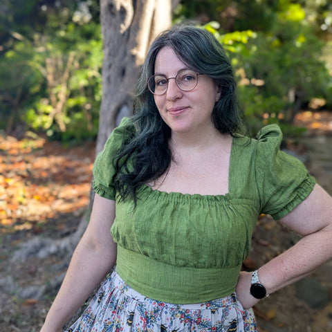 Willow Top digital sewing pattern from Twig + Tale