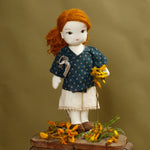 Kōwhai - Classic Cloth Doll 15" ~ Digital Pattern