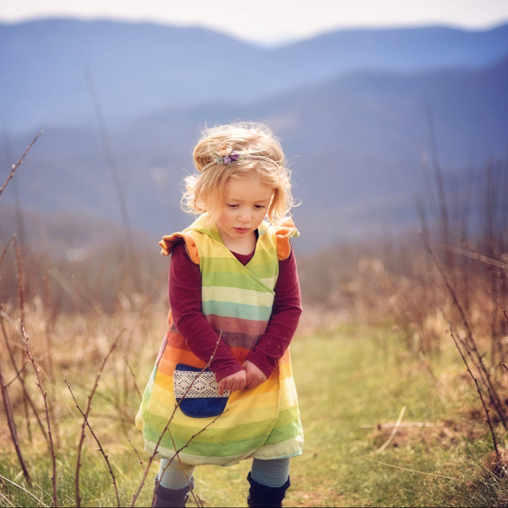 Petal Wrap Dress + Tunic Sewing Pattern - Baby - 4yrs – Twig + Tale