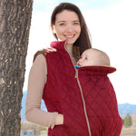 Nestledown Add-on for Trailblazer VEST ~ Zip in Baby-Wearing + Pregnancy Panels
