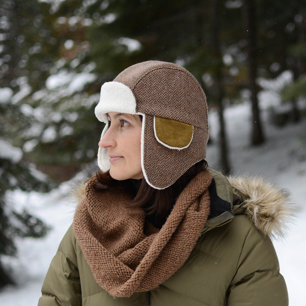 Aviator Hat Digital Pattern Video Class Twig Tale