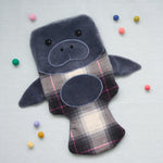 Marine Animal Hot Water Bottle Covers