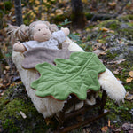Oak Leaf Blanket for Dolls digital PDF sewing pattern by Twig + Tale