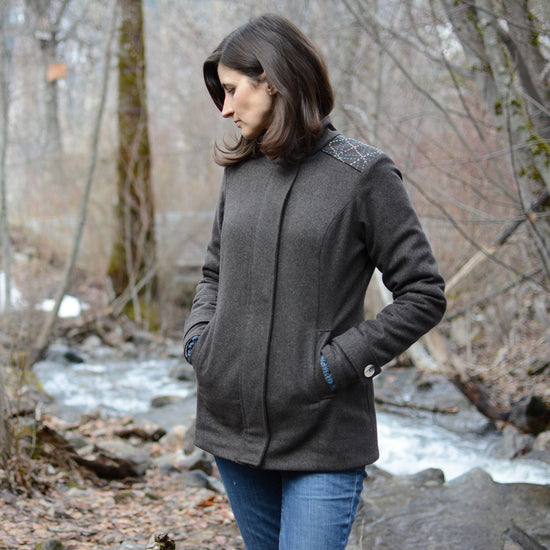 Women's Forester Coat - PDF digital sewing pattern by Twig + Tale 2