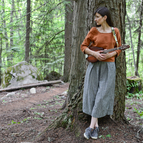 Fernway Culottes - Adult ~ Digital Pattern + Video Class – Twig + Tale