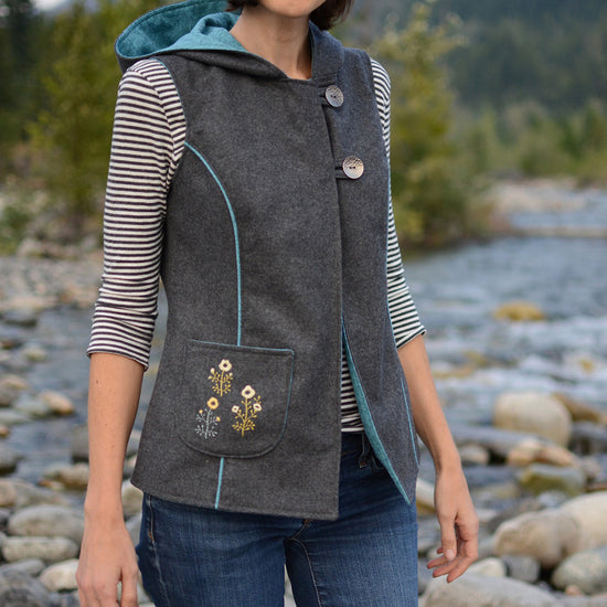 Pathfinder Vest Bundle for Women, Men and Children PDF Sewing Patterns from Twig + Tale