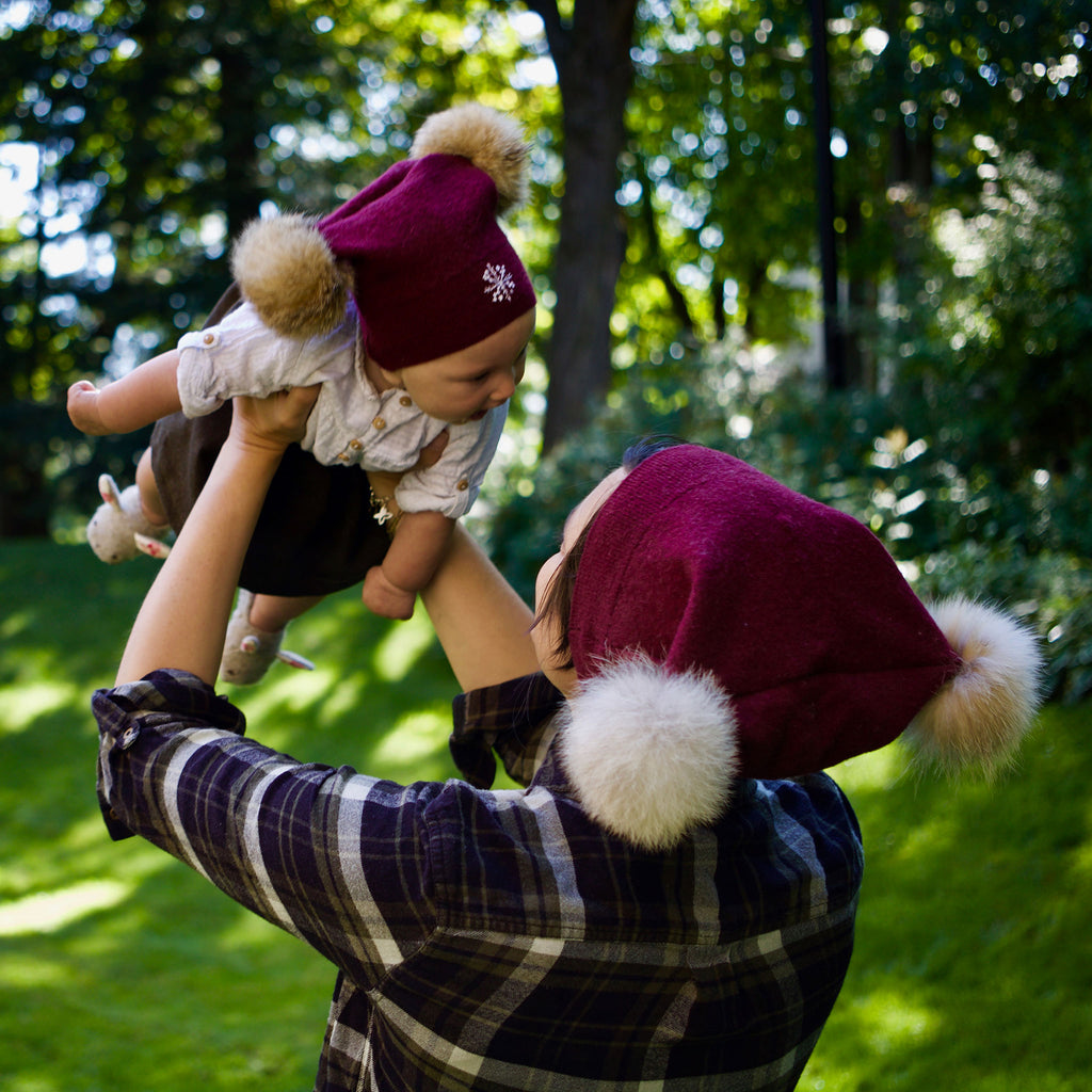 Alpine Pompom Hat ~ Digital Pattern + Video Class – Twig + Tale