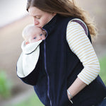 Nestledown Add-on for Trailblazer VEST ~ Zip in Baby-Wearing + Pregnancy Panels